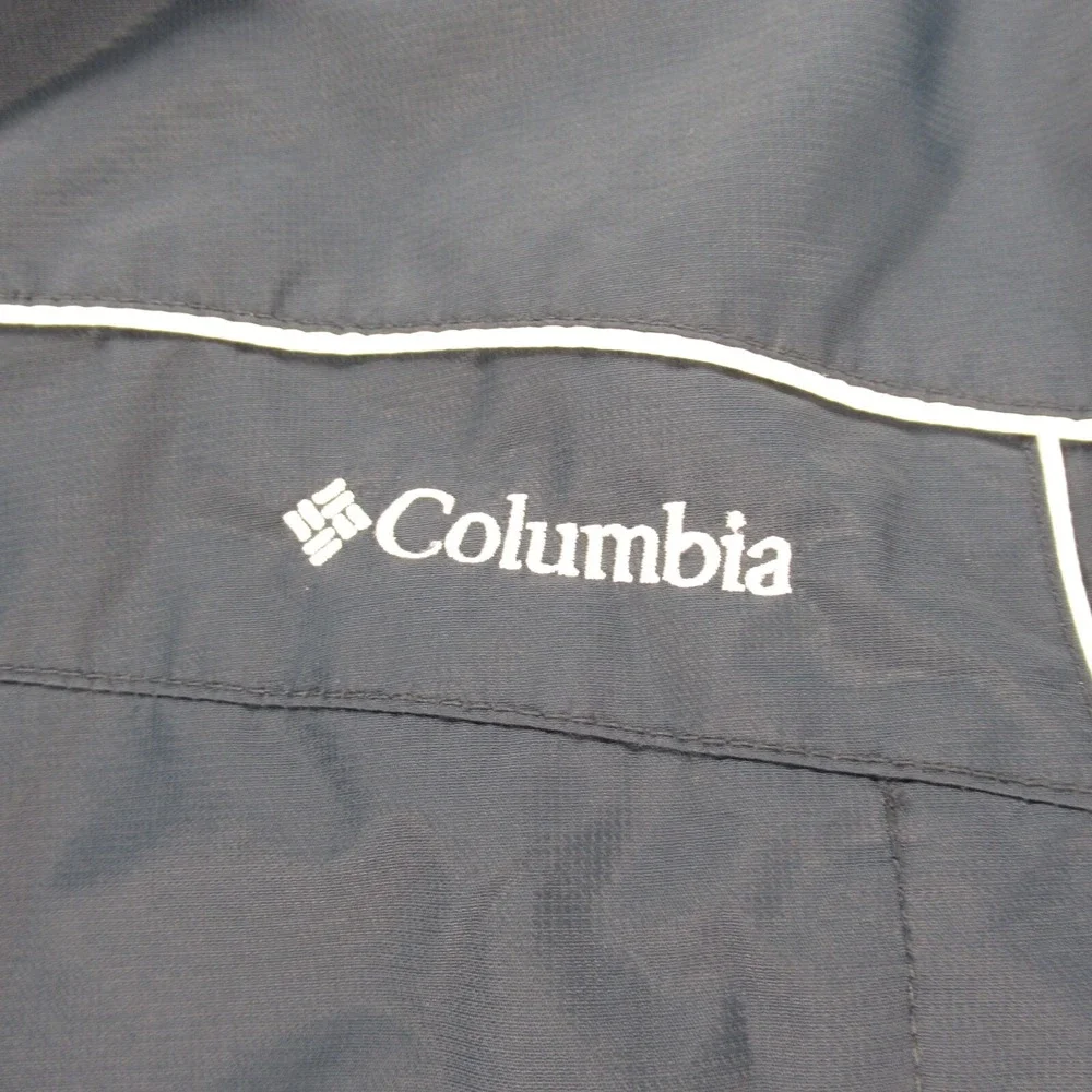 Columbia Jacket Mens XL Blue Interchange Wind Rain Outdoor Hiking 3in1 SHELL